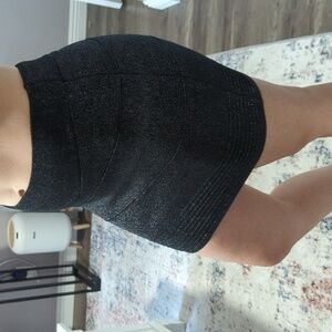 Elegant Black Mini Skirt